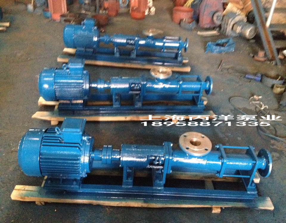 G型螺桿泵廠家，單螺桿泵，浙江螺桿泵廠家，上海螺桿泵廠家